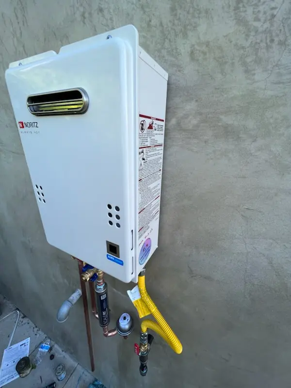 Tankless water heater installation for East Bay Park homes